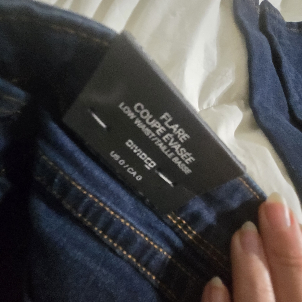 Low Waist Flare Jean Denim - Picture 3 of 6